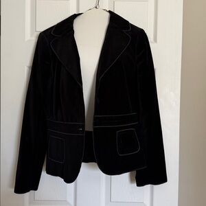 Ann Taylor Black Velvet Women's Suit Jacket